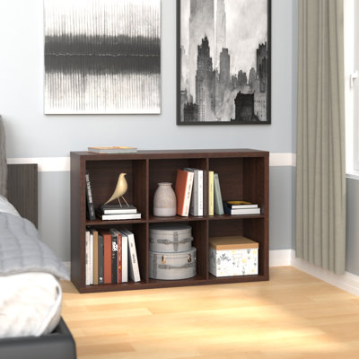 Decorative Storage 6 Cube Book Shelf