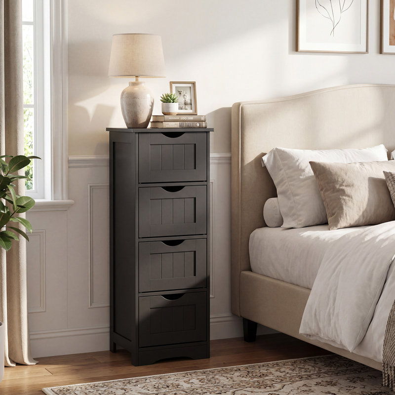 Holyfield Linen Cabinet, Espresso