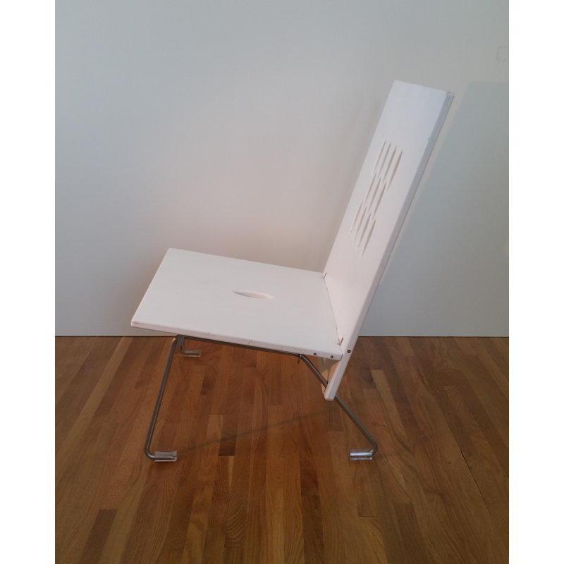 Outdoor Lounge Chair, White