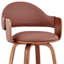 Tabouret de bar 30 po en simili cuir noyer-1155367210-1166786140