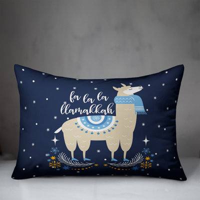  La La Llamakkah Lumbar Pillow