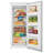 Designer 8.5 Cubic Feet Garage Ready Upright Freezer with Adjustable Temperature Controls