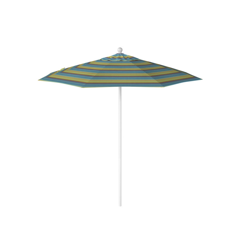 Parasol de marché 90 po Sunbrella, Sunbrella® lagon Astoria, Blanc mat