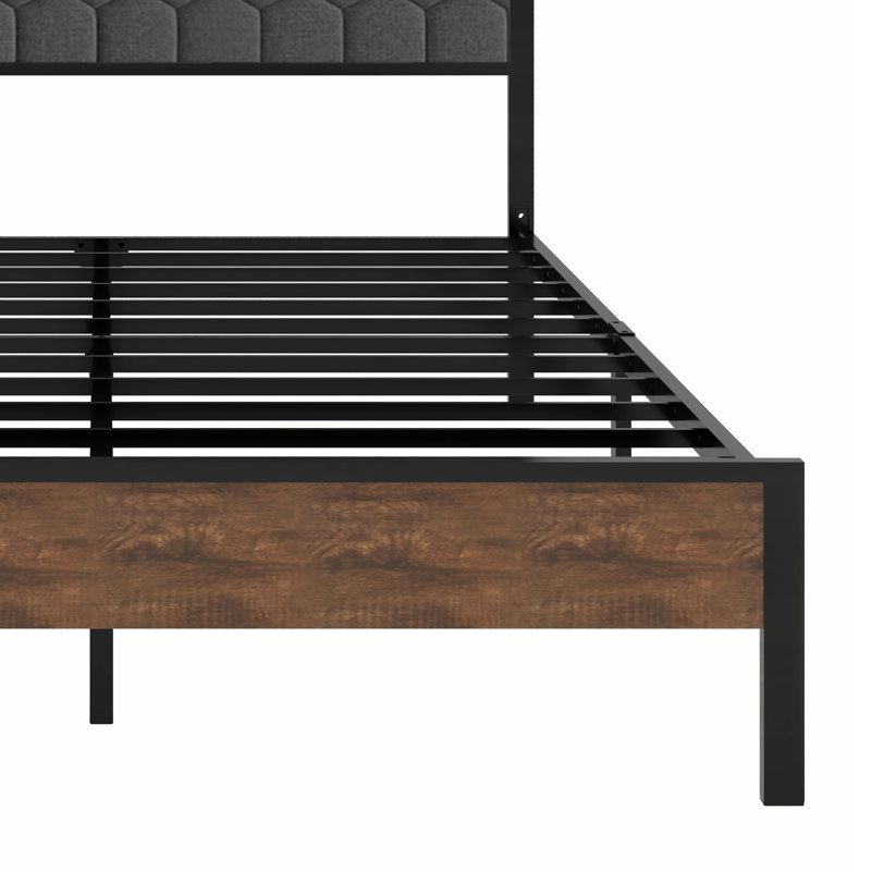 Table de chevet avec lit doux, Lit double 