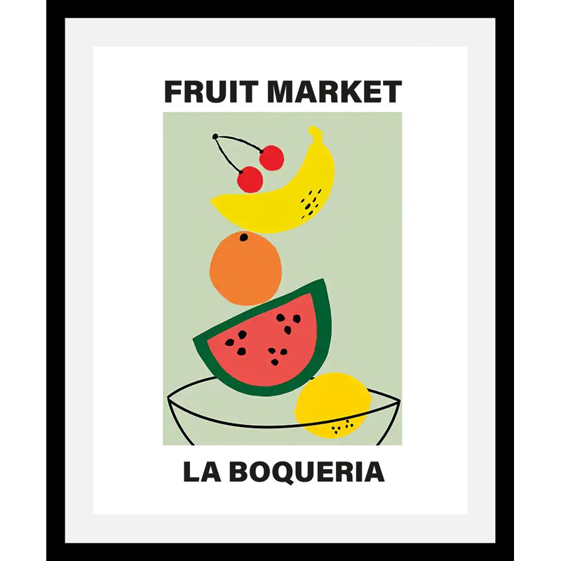 Fruit Market, 70cm H x 50cm W