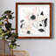 «Black & Blush Anemone II», reproduction encadrée de qualité supérieure - prête à être accrochée-62719897-62719894