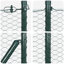 Hexagon Fence Green 10 M Steel-1629077401