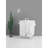 White 110L 2 Laundry Basket With Lid And Sorting Cards, Cloth Hamper For Clothes & Storage, Large Capacity Lid, Robust Storage Cards