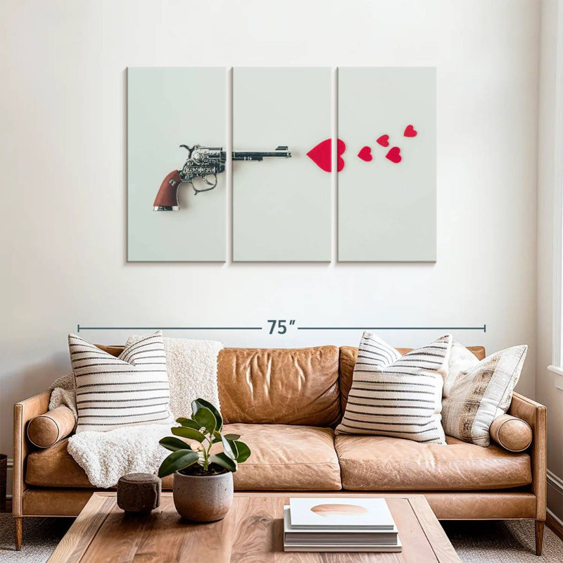 Kill With Love, 36" H x 57" W