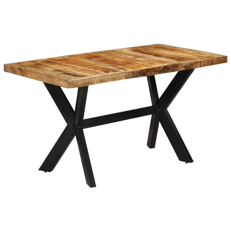 Gilbertville Rectangular 55.1In L Dining Table, Wood Mango