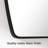 Catenia Metal Oval Mirror