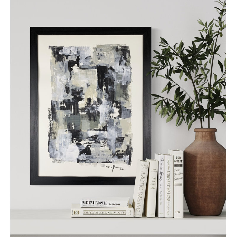 One-of-a-Kind Original «Sans titre 111» par J. Kent Martin - peinture sur papier sans cadre