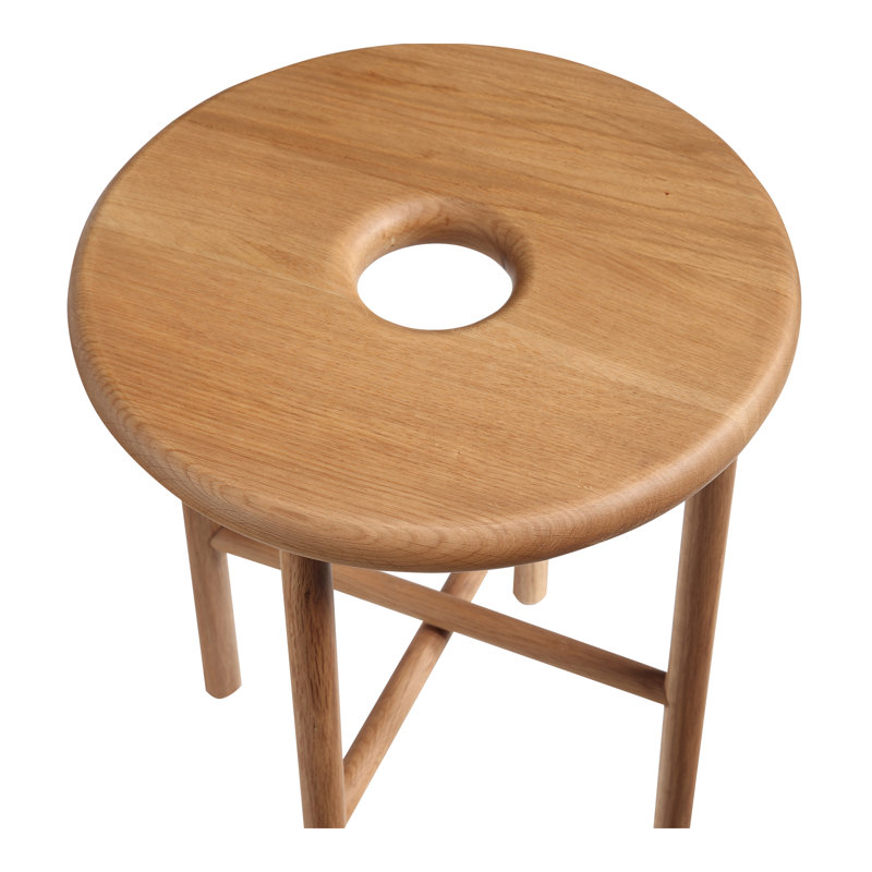 Bogey Utility Stool, Oak