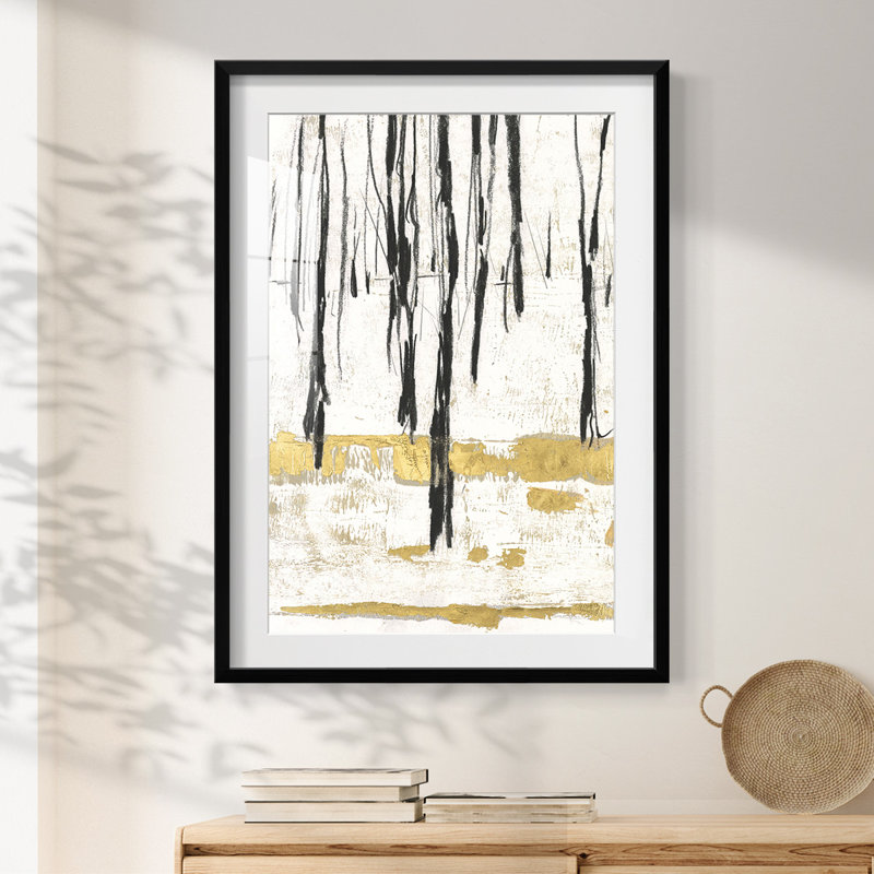 Gilded Winter II -Framed Print