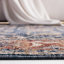 Tapis bleu foncé / rouge en polyester tissé à la machine Ralph Lauren Bennet-50308177
