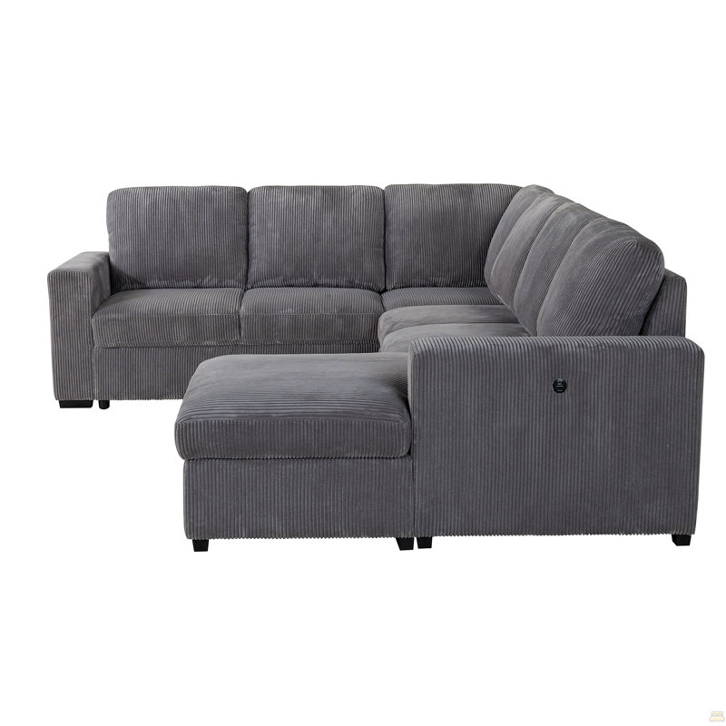 Sectional With Pullout