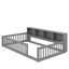 Lit simple TG avec armoires et ports USB-1395886430
