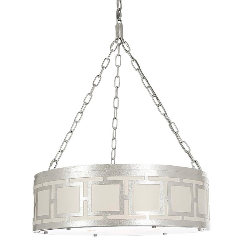 Fifth 4 - Light Lantern Drum Chandelier