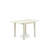 5-Piece Solid Wood Top - Rectangular Dining Room Set with Dropleaf - Seats 4-752547362-752547364