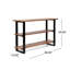 Console avec tablettes