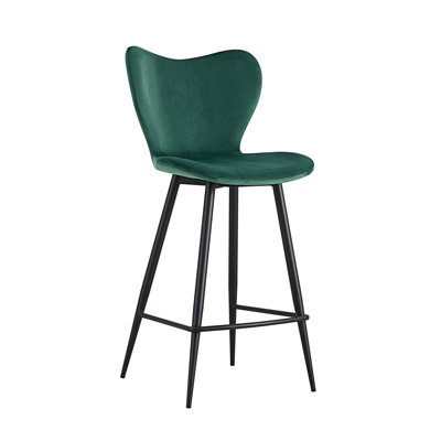 Tabouret de comptoir 25,59 po Lucienna