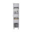 Bugsy Single Storage Cabinet, Molekeede, White, Width X 15,7