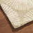 NICOLE MILLER NEW YORK Kendall Fluted Geo Handcrafted Wool Area Rug Taupe-112320652