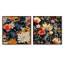 Eggen - Ensemble de 2 collages floraux carrés-101852272-101852277