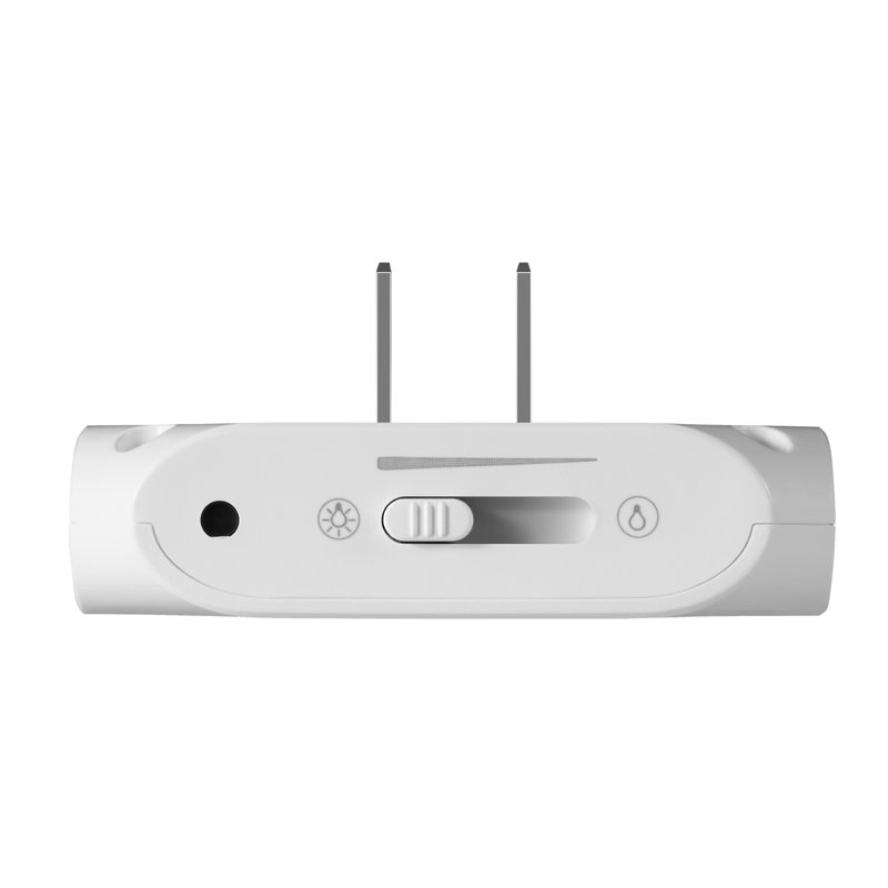 White Polycarbonate LED Night Light with Mobile Control, 2-Pack