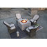 Algird Wicker 4 - Person Patio Conversation Set with Cushions