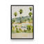 Motif de palmiers du désert et de maisons de campagne II-1374865128-1374865133