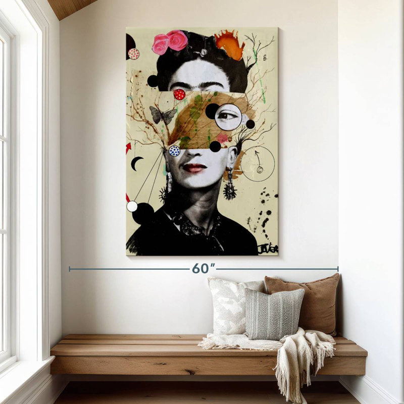 Keiraleigh Deconstructed Frida, 51" H x 34" W