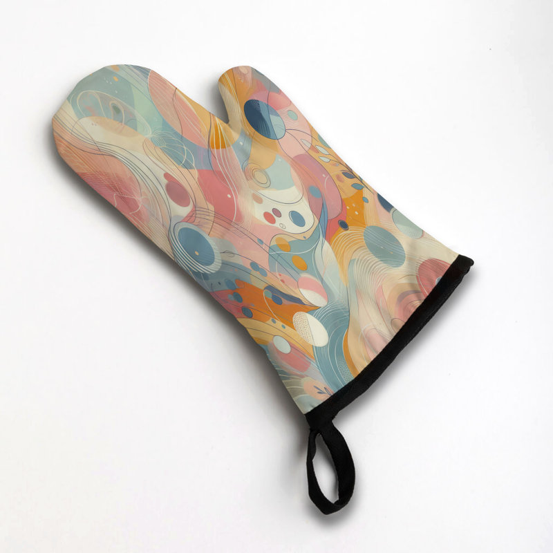 Soft Sunset Oven Mitt Cotton Twill