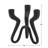 Arcwave 8" Black Aluminum Taper Candle Holder