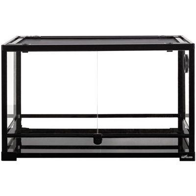 TRIXIE Glass Terrarium, Front Hinged Doors, Mesh Top