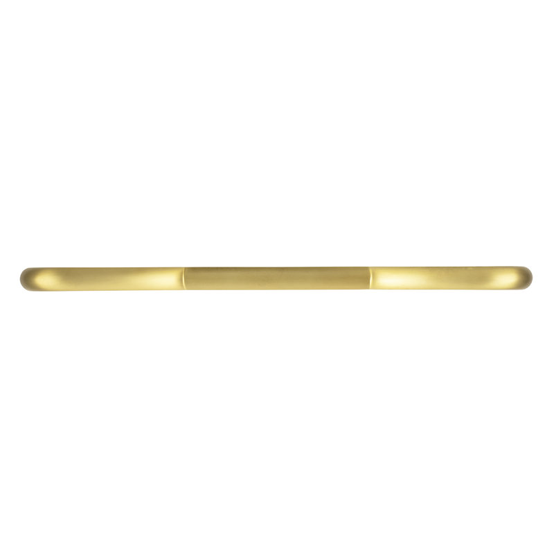Trellis Appliance Pull, Brushed Golden Brass, 18"