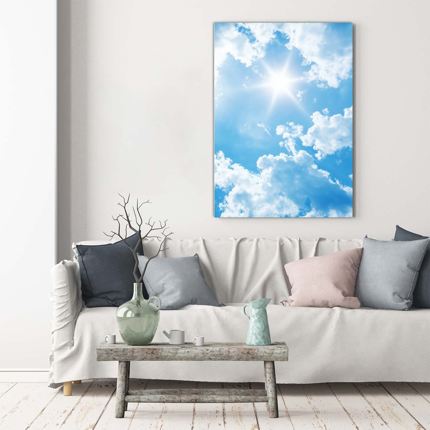 Ebern Designs Clouds in the Sky - Wrapped Canvas Art Prints | Wayfair.co.uk