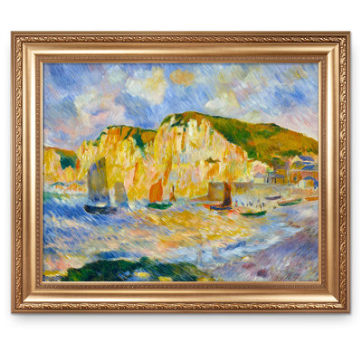 "Mer et falaises" par Pierre-Auguste Renoir