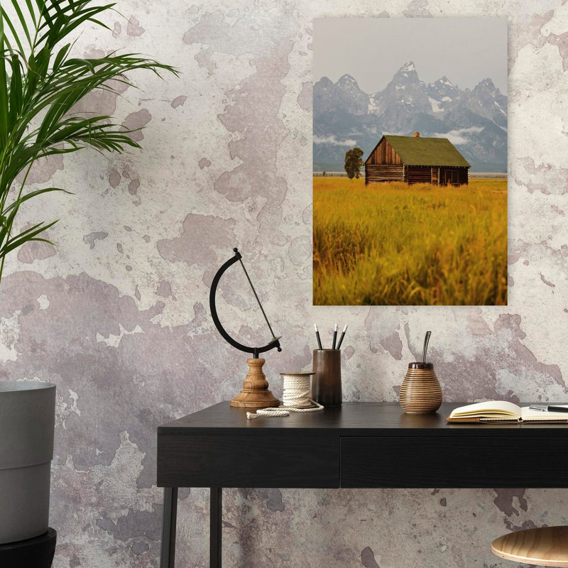Teton Valley by Del Mundo Imagery - Wrapped Canvas Print, 60.96 cm H x 40.64 cm W