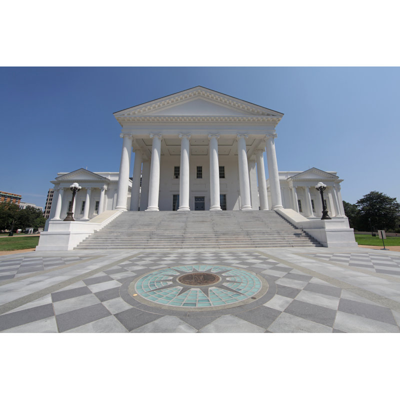 Virginia State Capitol by Quackersnaps - Wrapped Canvas Print, 81cm H x 122cm W