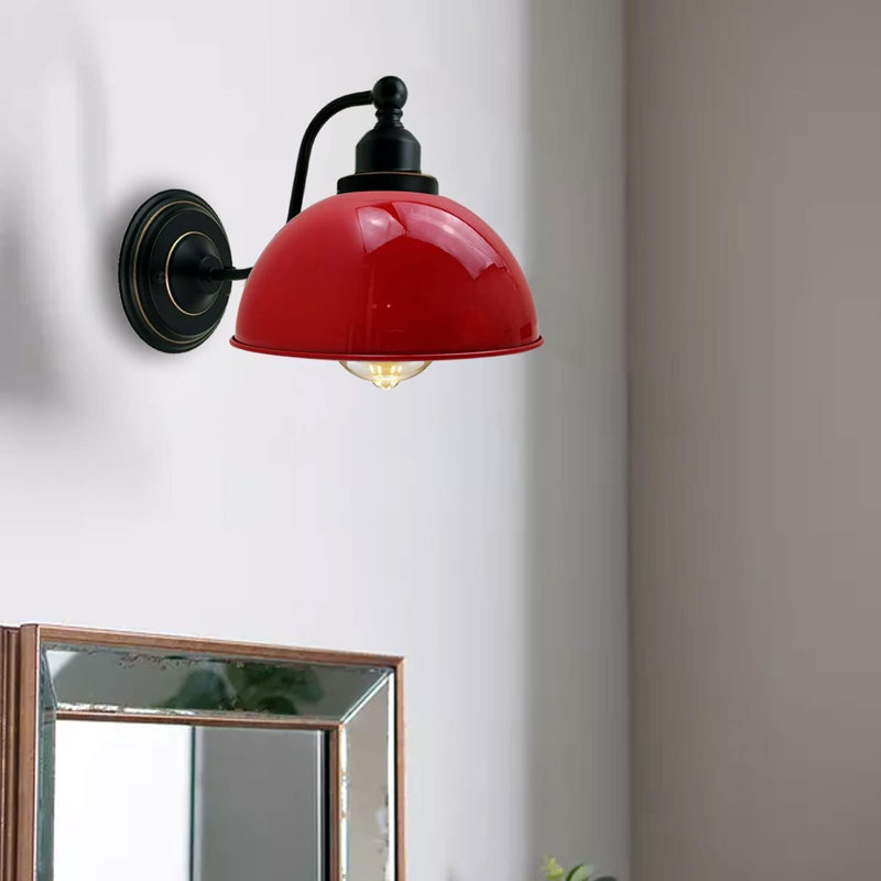 Wigburg Armed Sconce, No, Red