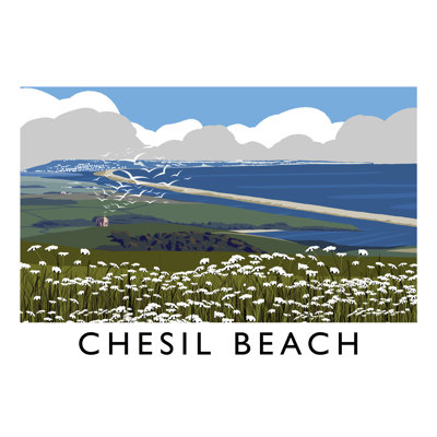 Chesil Beach 2 1 Piece Wall Art