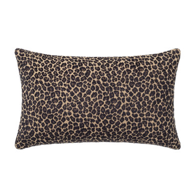 SPOTS PILLOW COVER Linum Home Textiles SPOTS Decorative Lumbar Pillow Cover 13" X 21" Animal Print Lumbar Pillow Cover