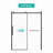 60"W X 76"H Sliding Shower Door, 8Mm Frameless Glass Shower Door With Matte Black Hardware, Towel Bar And Handle,Drop Shipping Available-119866295