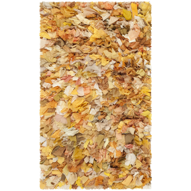 Godsey Shag Hand Woven Performance Rug
