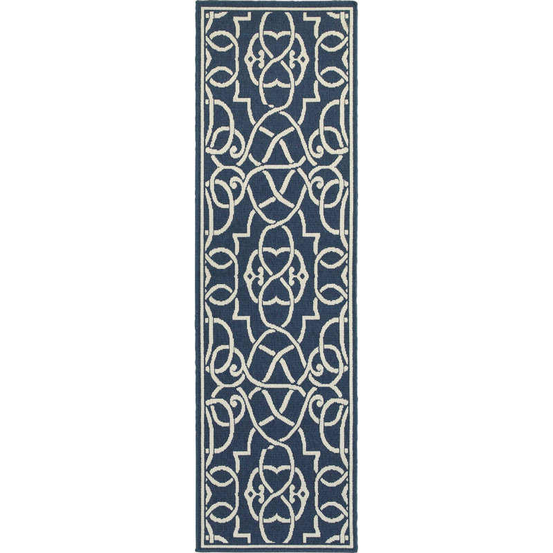 Tapis d'intérieur / extérieur géométrique Deltana