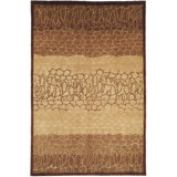 Ipswich Hand-Knotted Wool Brown Area Rug