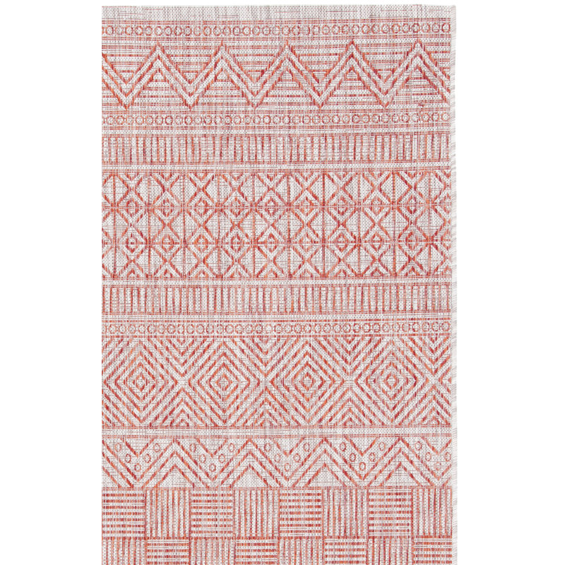 Kirkersville Performance Southwestern Indoor/Outdoor Area Rug, Rectangle 6'7" x 9'6"