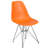 Daker Plastic Chair with Chrome Base-1852978096