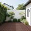 Carreaux de terrasse en plastique emboîtables-124467532